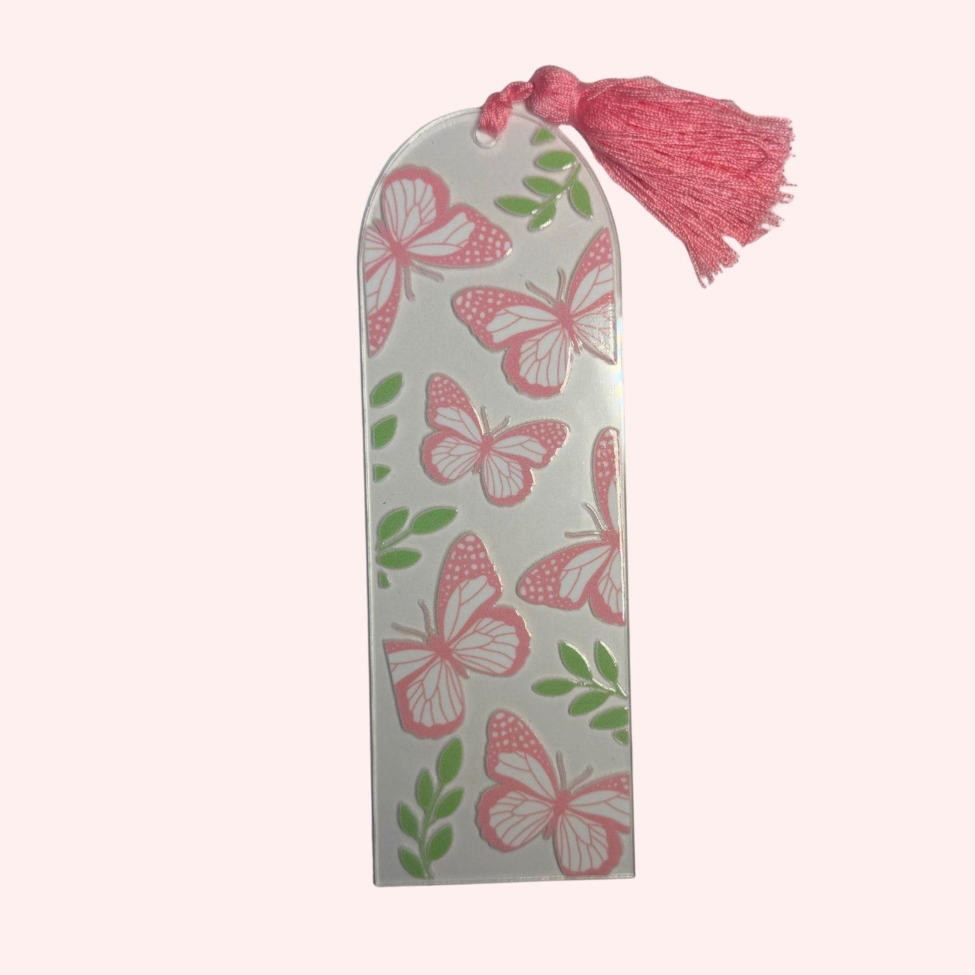 Bookmarks, Pink Butterfly